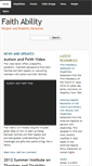 Mobile Screenshot of faithability.org